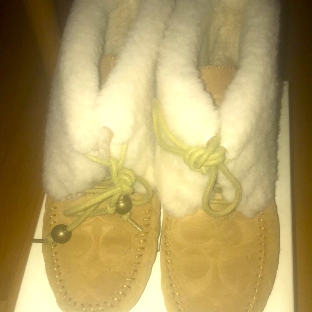 Coach high moccasins